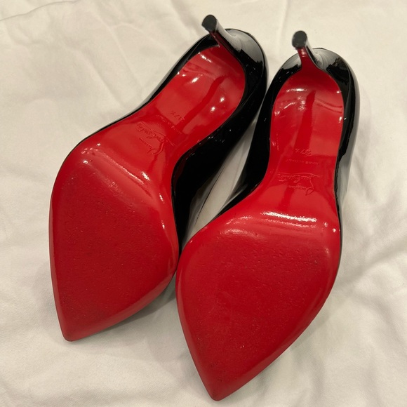 Christian Louboutin Heels | Authentic | size 37.5 | Corneille 100 Patent - Picture 5 of 7